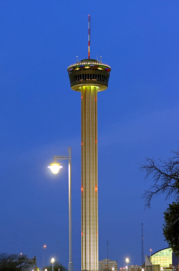 Tower of the Americas Photograph by Erich Grant