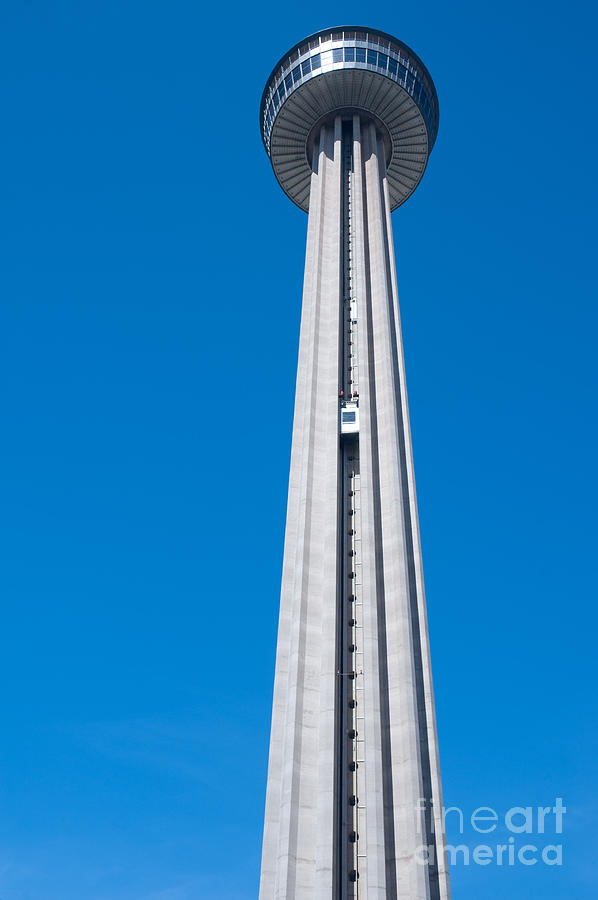 Tower of the Americas in San Antonio Texas Photograph by Anthony Totah