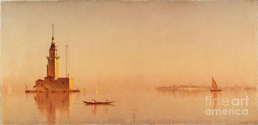 Sanford Robinson Gifford Painting - Tower on the Bosporus by MotionAge Designs