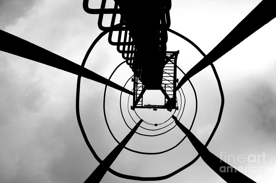 Abstract Photograph - Tower by Waldis Putnins