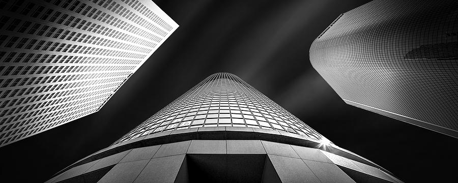 Los Angeles Photograph - Tower Wars by Az Jackson