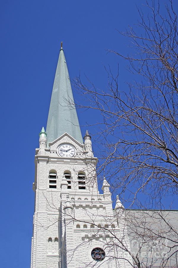 Towering Church Steeple Photograph