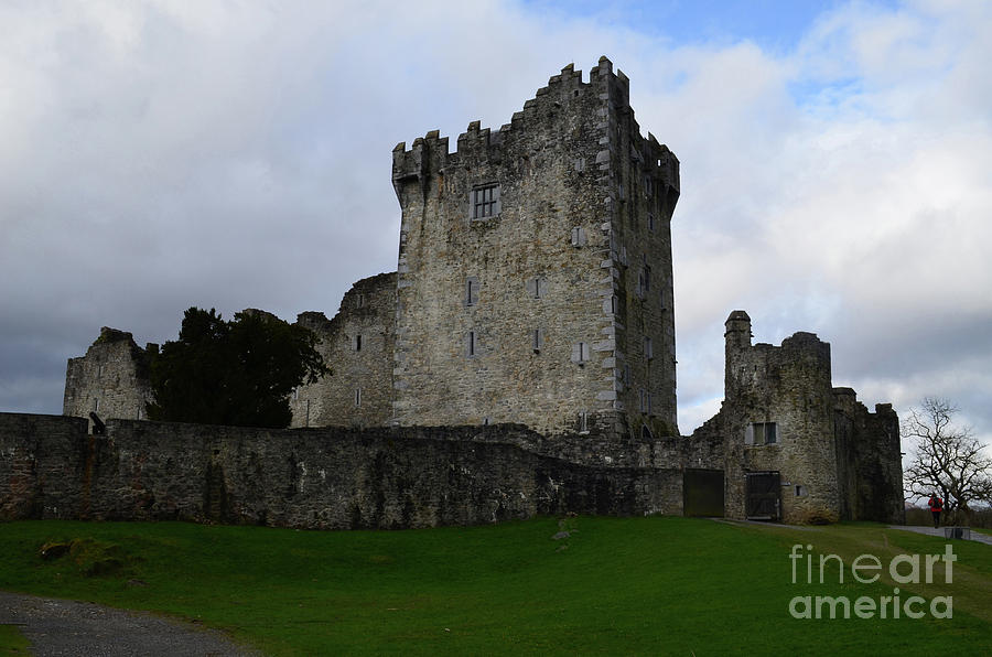 Towering Ruins of Ross Castle in Killarney Ireland Photograph by DejaVu Designs