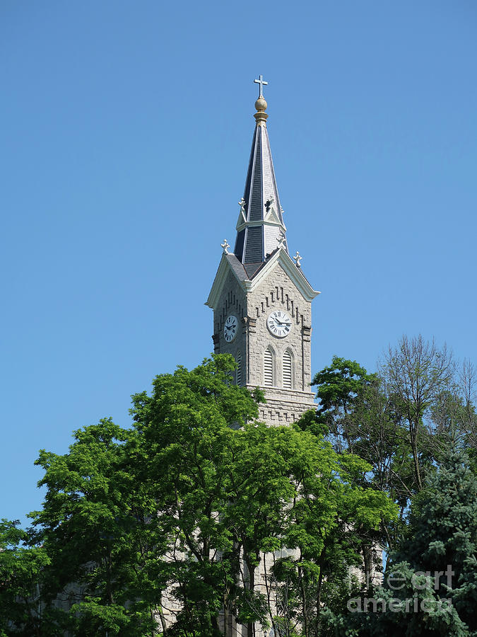 Towering Steeple Photograph by Ann Horn
