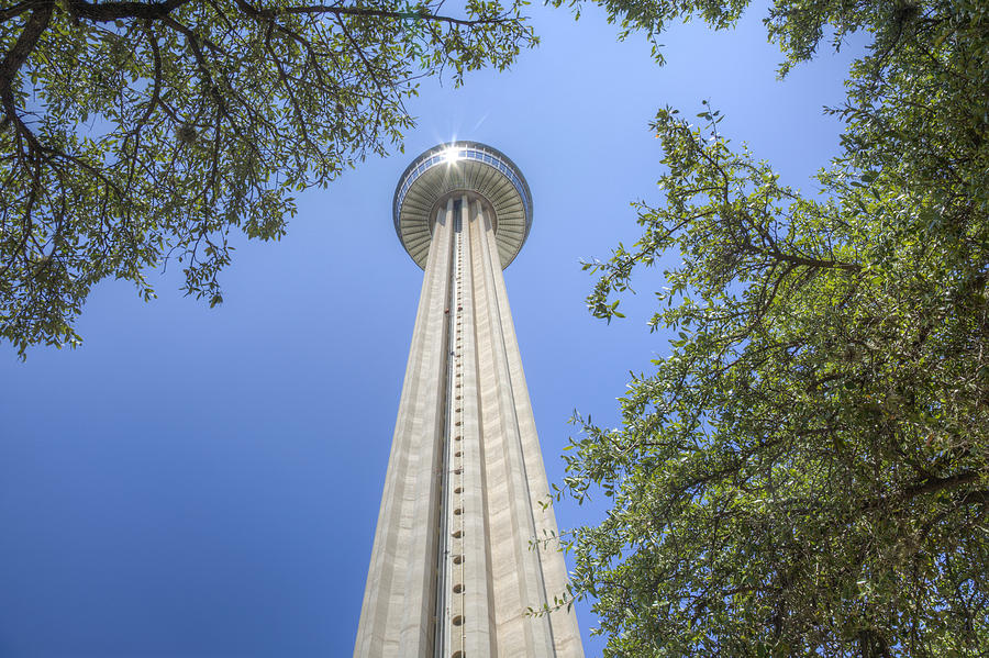 Towers of America San Antonio Photograph by Steve Gravano