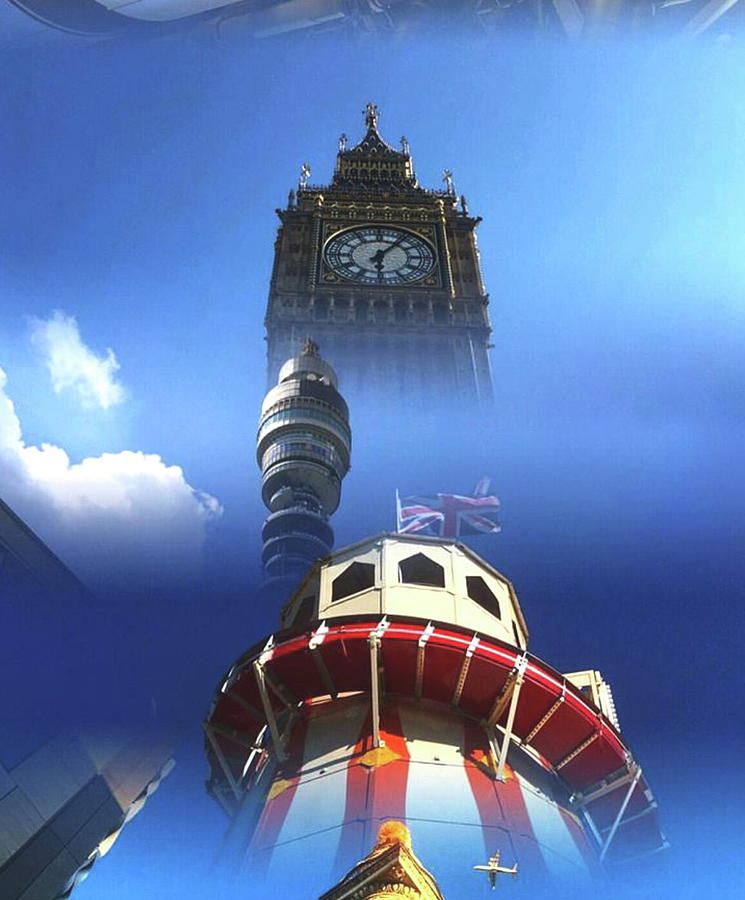 Towers Of London Digital Art