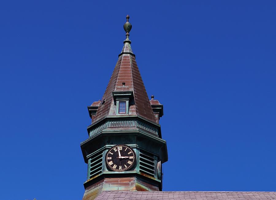 Town Hall Clock Photograph by Christopher James
