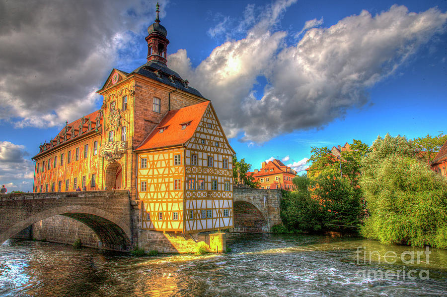 Town Hall of Bamberg Photograph by Heiko Koehrer-Wagner