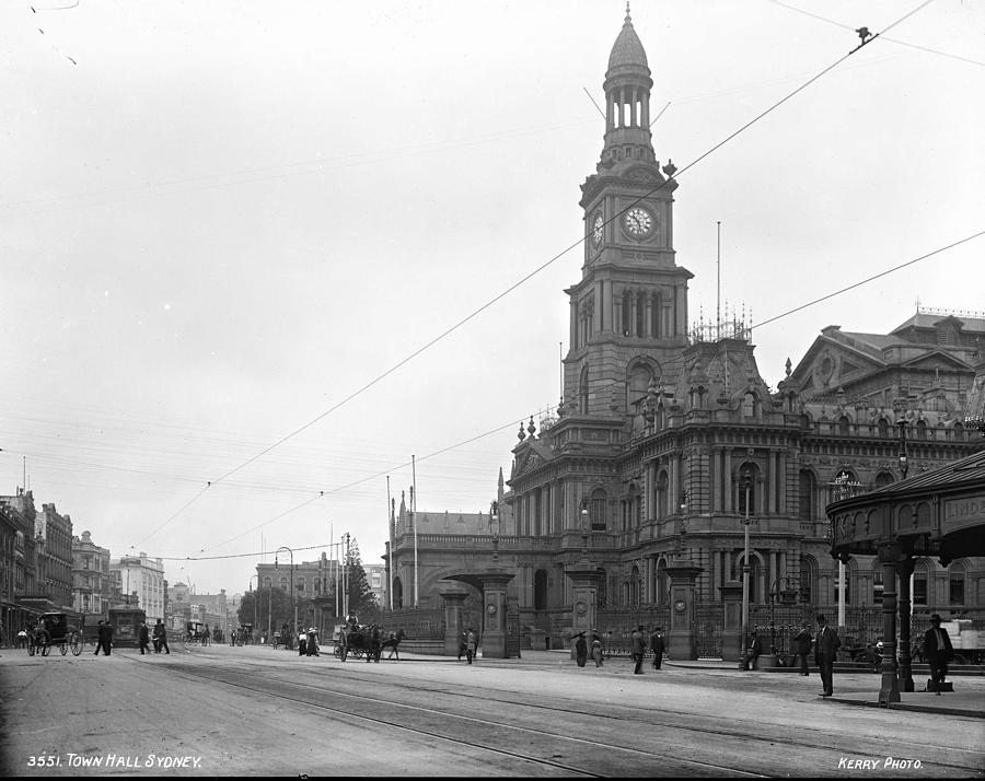 Town Hall, Sydney, Kerry And Co, Sydney, Australia, C. 1884-1917 Painting