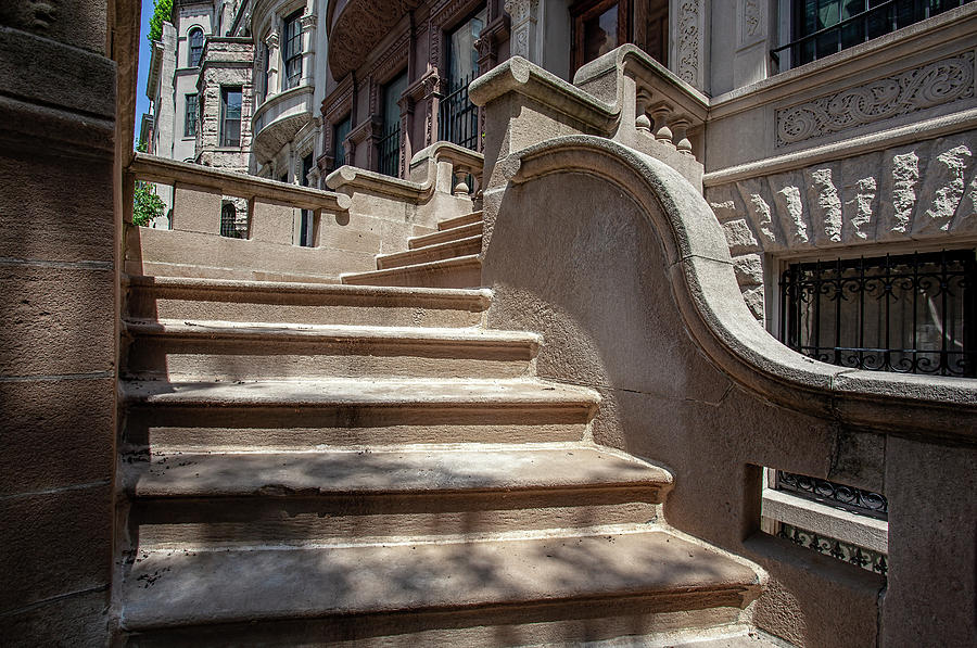 Town House Steps Photograph by Robert Ullmann