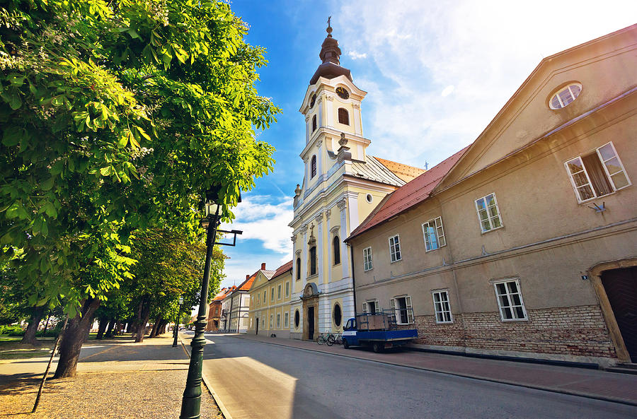 Town of Bjelovar square view Photograph by Brch Photography