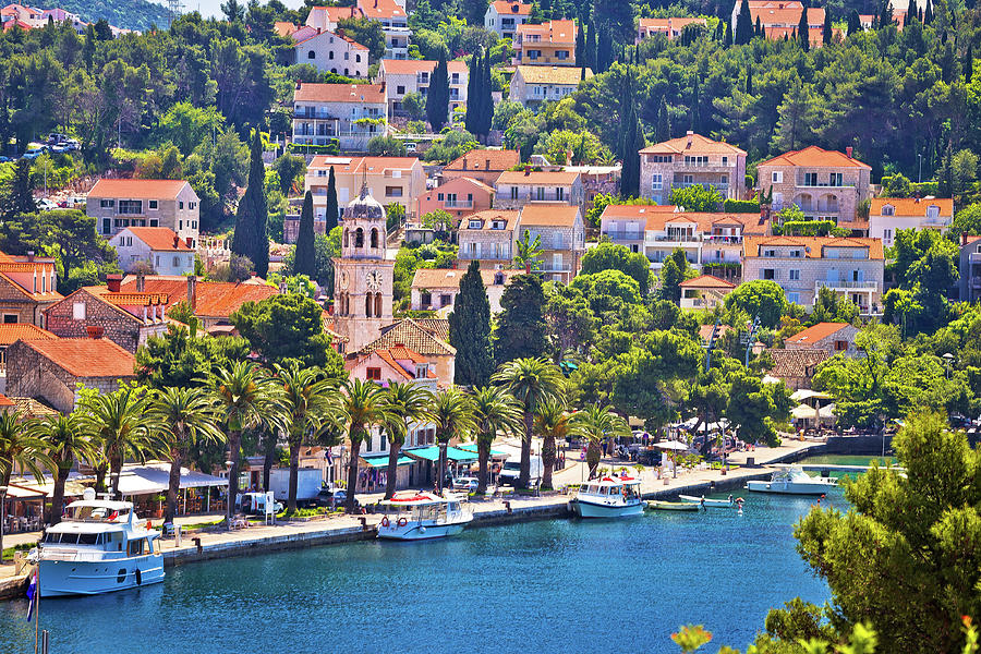 Town of Cavtat waterfront view Photograph by Brch Photography