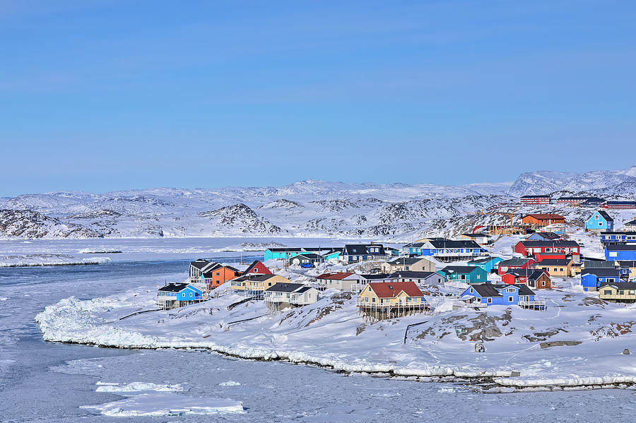 town of Ilulissat - Greenland Photograph by Joana Kruse