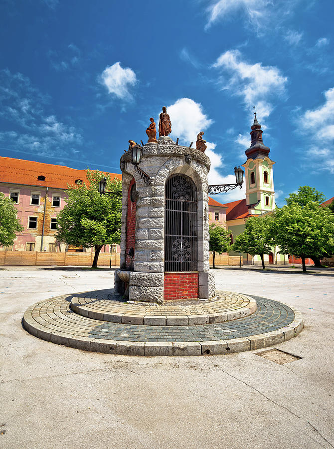 Town of Karlovac central square view Photograph by Brch Photography