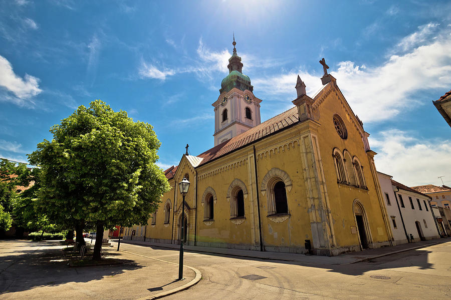 Town of Karlovac church and architecture Photograph by Brch Photography