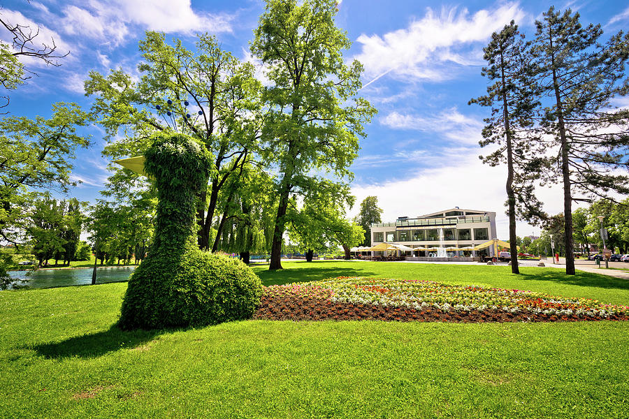 Town of Karlovac green park and landscape Photograph by Brch Photography