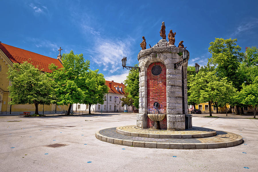 Town of Karlovac landmarks view Photograph by Brch Photography