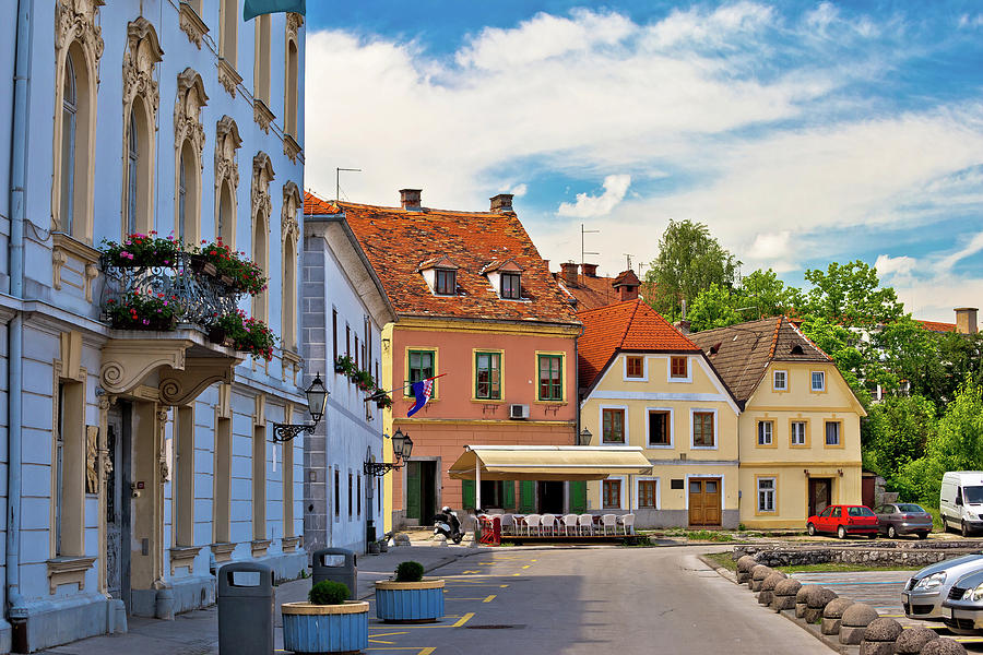 Town of Karlovac street view Photograph by Brch Photography