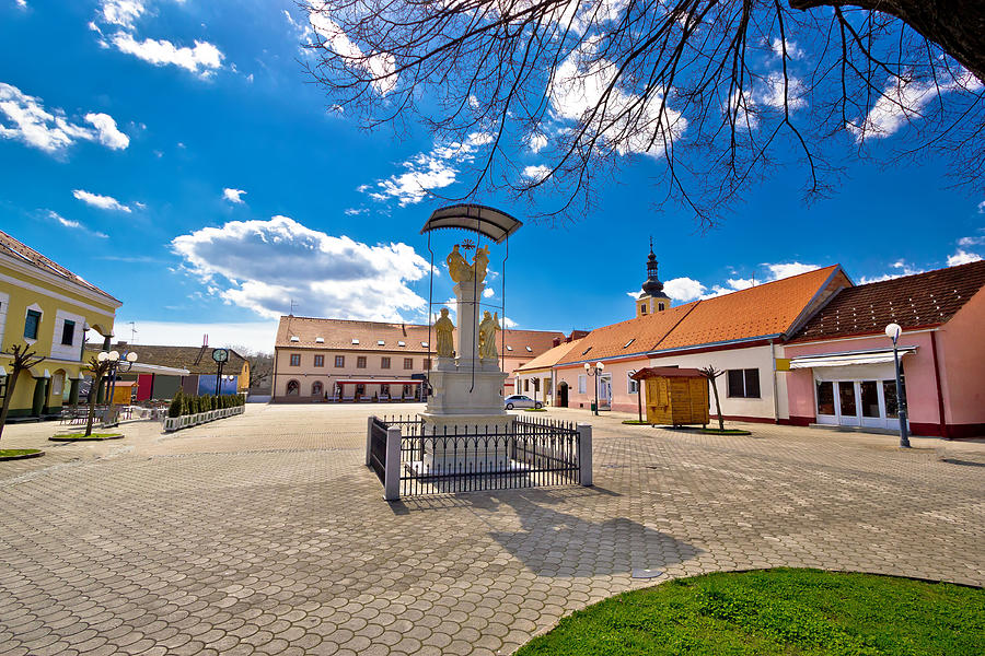 Town of Ludbreg central square Photograph by Brch Photography