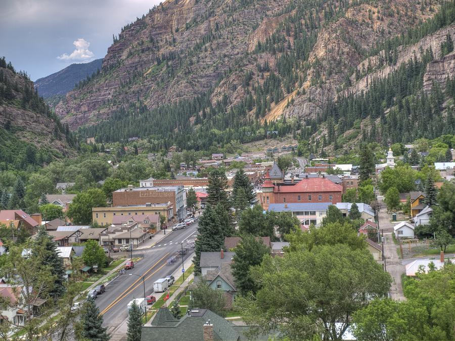 Town of Ouray Photograph by Linda Weyers - Fine Art America