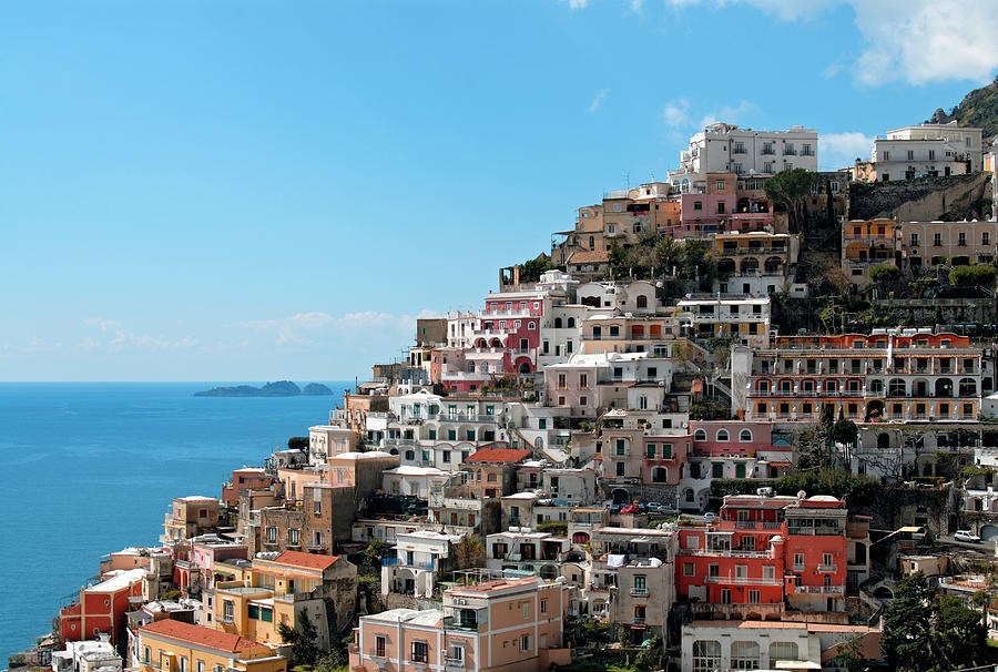 Town Of Positano, Amalfi Coast Photograph