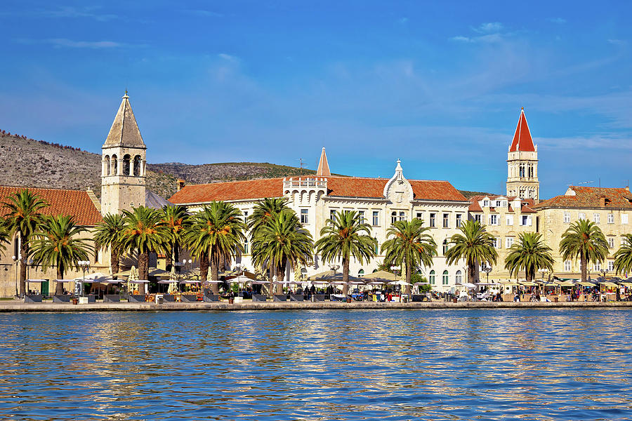 Town of Trogir yachting waterfront Photograph by Brch Photography
