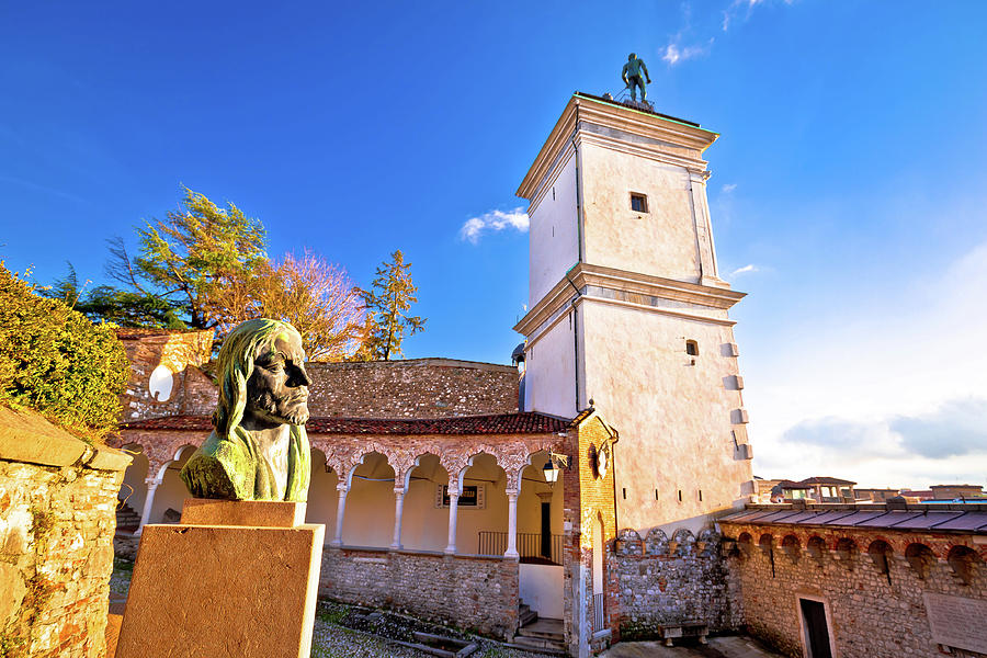 Town of Udine landmarks view Photograph by Brch Photography