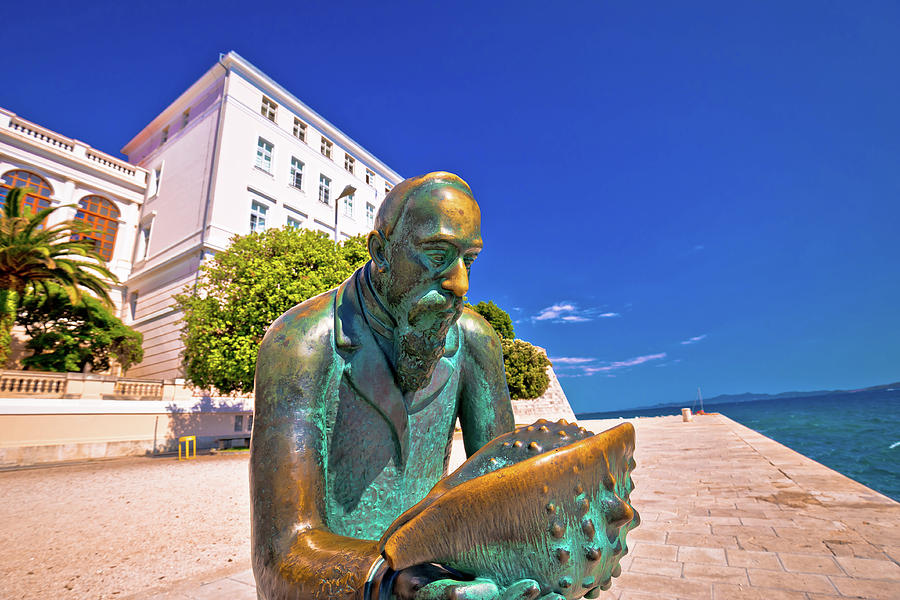 Town of Zadar waterfront detail view Photograph by Brch Photography