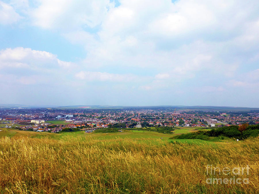Town View from the Hill Photograph by Francesca Mackenney