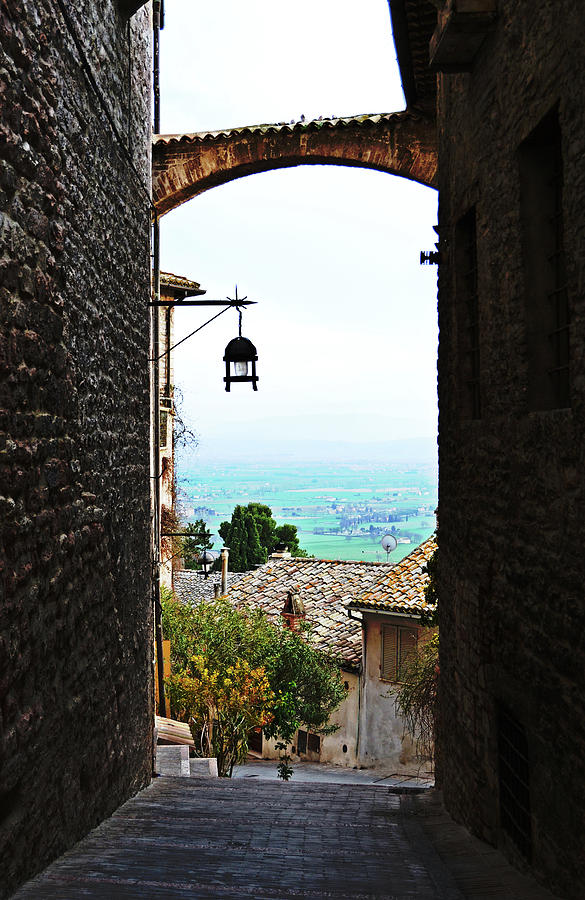 Town View In Italy Photograph by Tinto Designs - Fine Art America