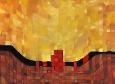 Towns And Cities 2 Painting by Ben Mitchell Towns And Cities 2 Painting by Ben Mitchell