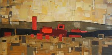 Towns And Cities Painting by Ben Mitchell Towns And Cities Painting by Ben Mitchell