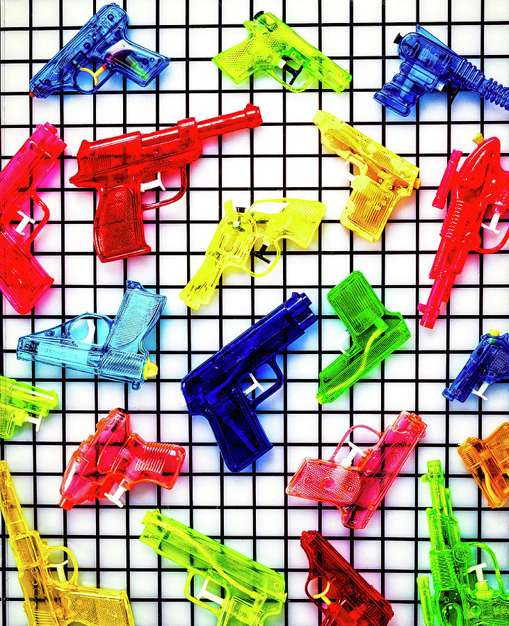 Toy Squirt Guns Photograph by Garry Gay