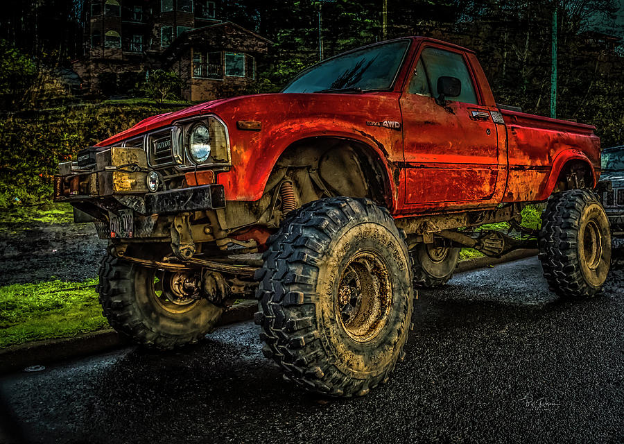 Toyota Grunge Photograph by Bill Posner