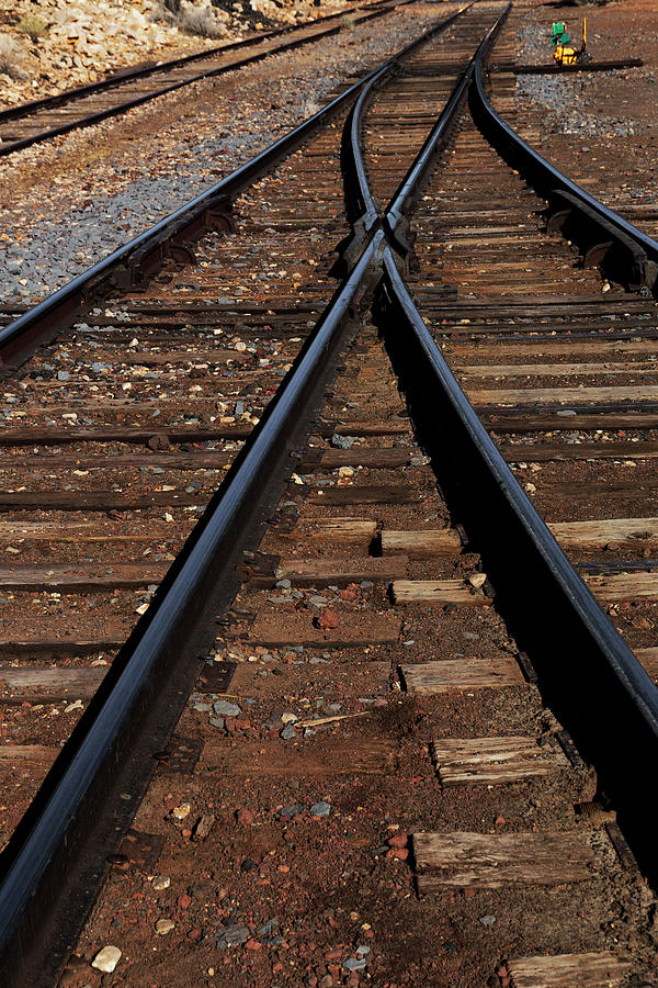 Tracks, Grand Canyon Railroad at the South Rim, Grand Canyon Nat ...