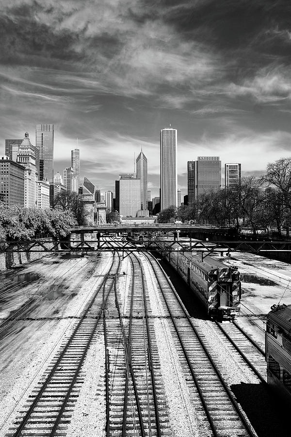 Tracks into the city by John McArthur Tracks into the city by John McArthur
