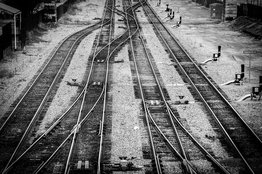 Tracks of Roanoke Photograph by Dale R Carlson