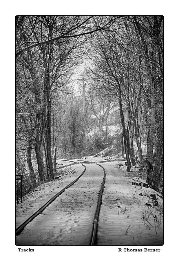 Tracks Photograph by R Thomas Berner