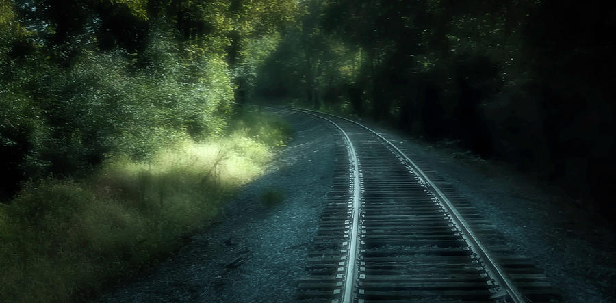 Tracks Through Time Digital Art by Elijah Knight