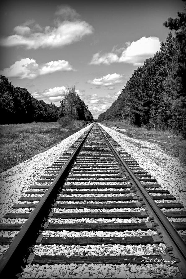 Tracks To Forever Railroad Right Of Way Photograph