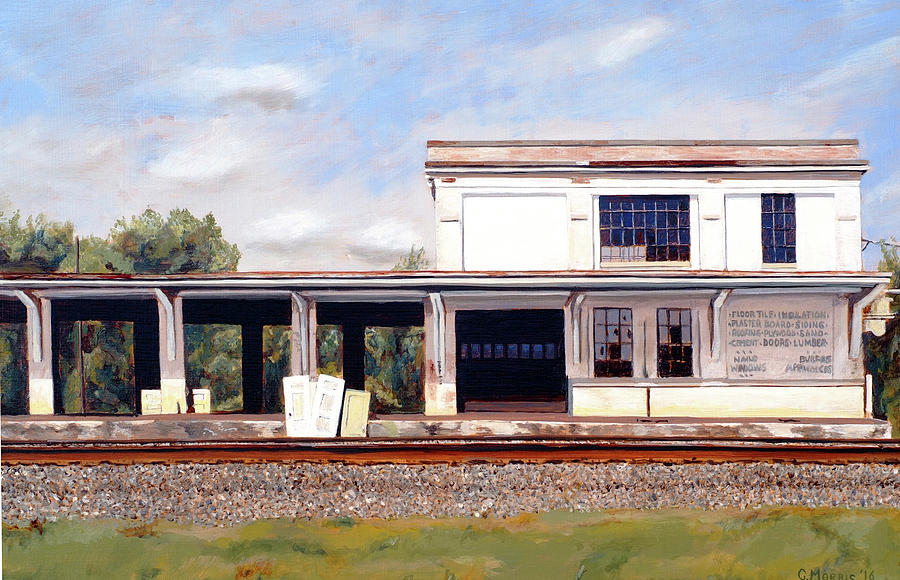 Trackside in Alabama Painting by Craig Morris