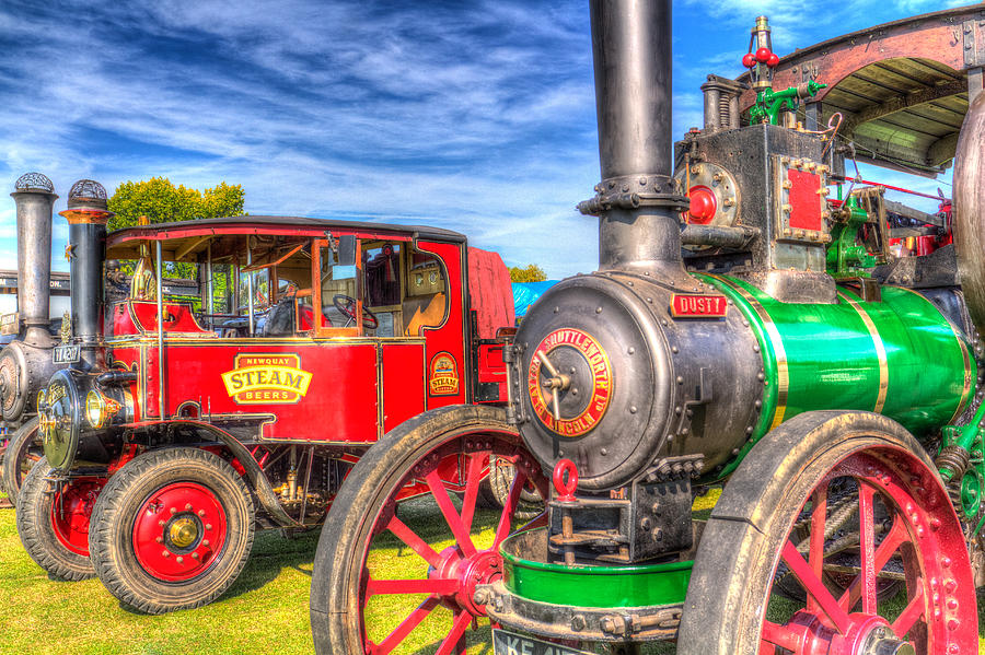 Traction Engine and Steam Lorry Photograph by David Pyatt