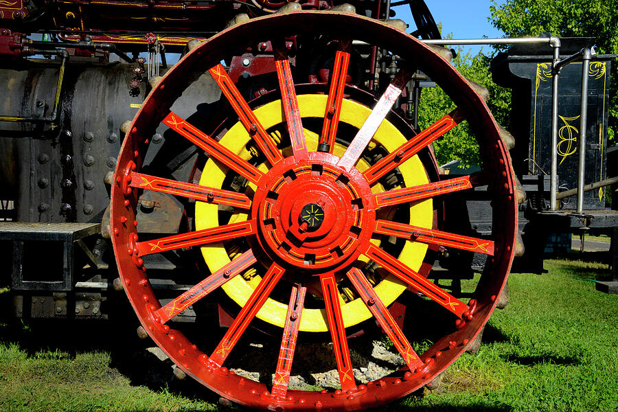 Tractor Big Wheel Photograph by Paul W Faust - Impressions of Light