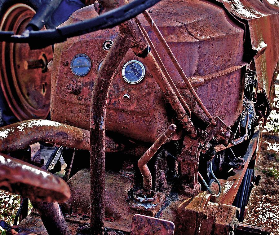 Tractor Parts Digital Art by Michael Thomas