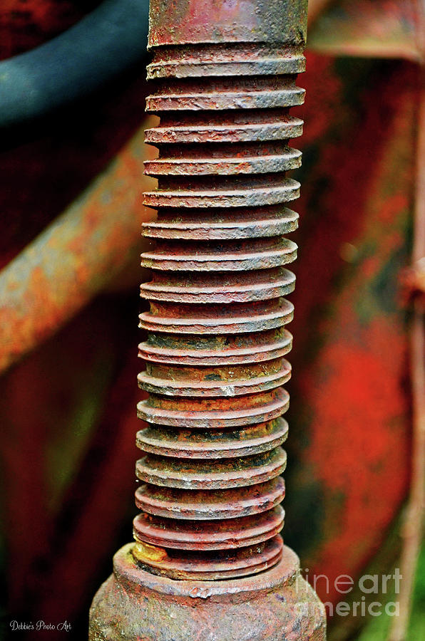 Tractor Parts, Screw Photograph by Debbie Portwood