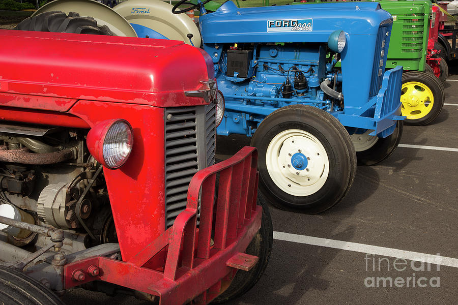 Tractor Show Photograph by Mike Eingle