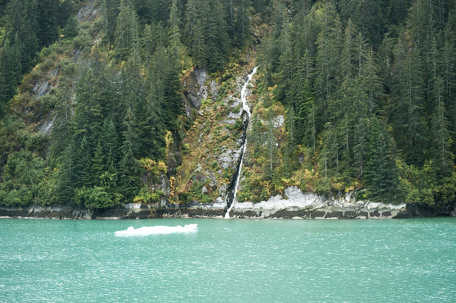 Tracy Arm Waterfall Photograph by Susan Delk - Fine Art America