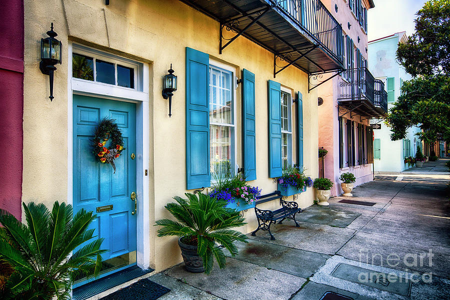 Traditional Houses Of Charleston Photograph