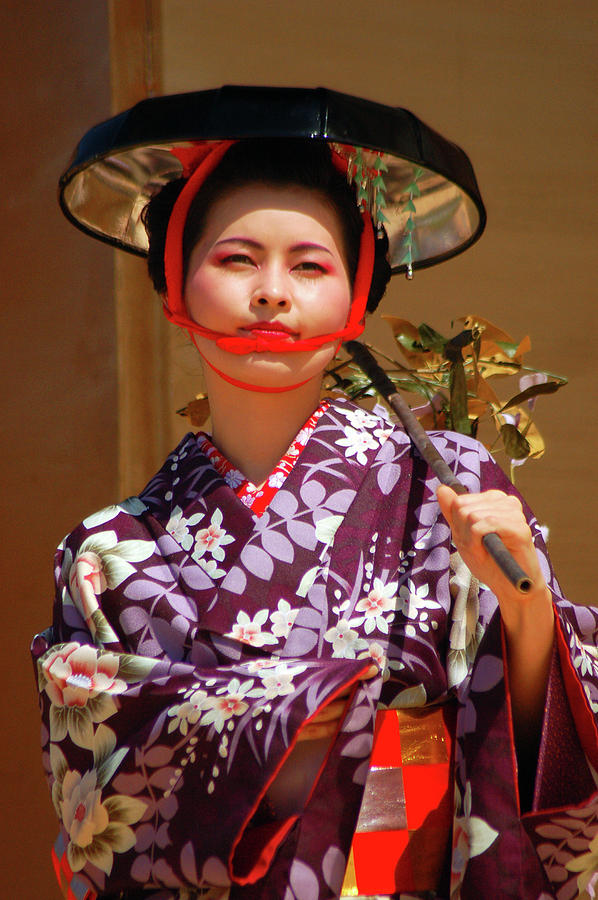 Traditional Japanese Dance Photograph by James Kirkikis