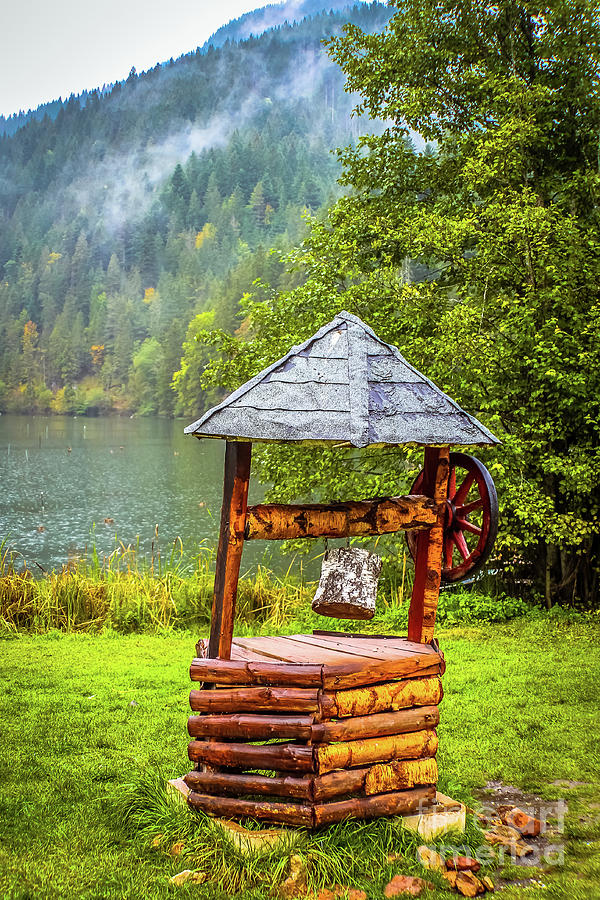 Traditional Romanian well Photograph by Claudia M Photography